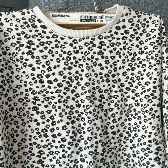 Girls pink & black Nessica Simpson high low sweat shirt Sz 7/8 - Picture 2 of 12